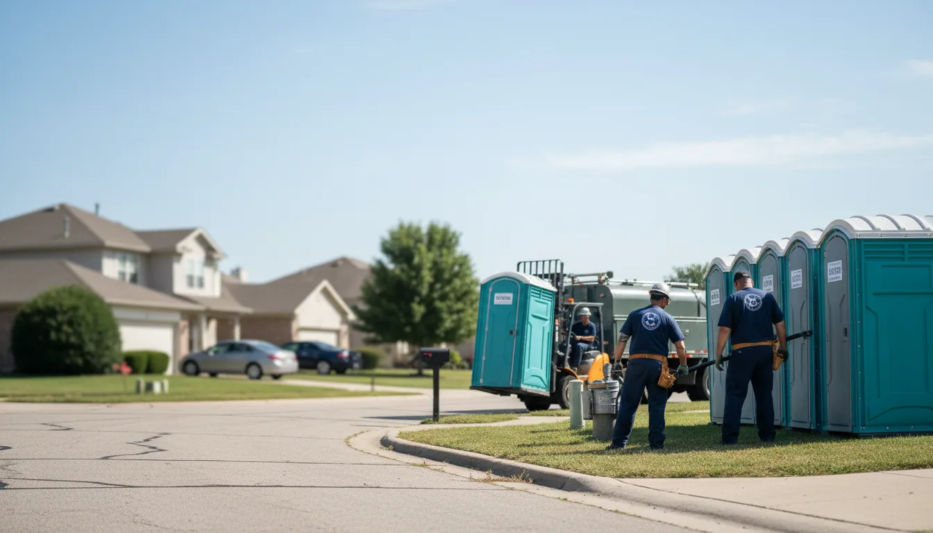 Porta Potty Rental in Plantersville, MS near me